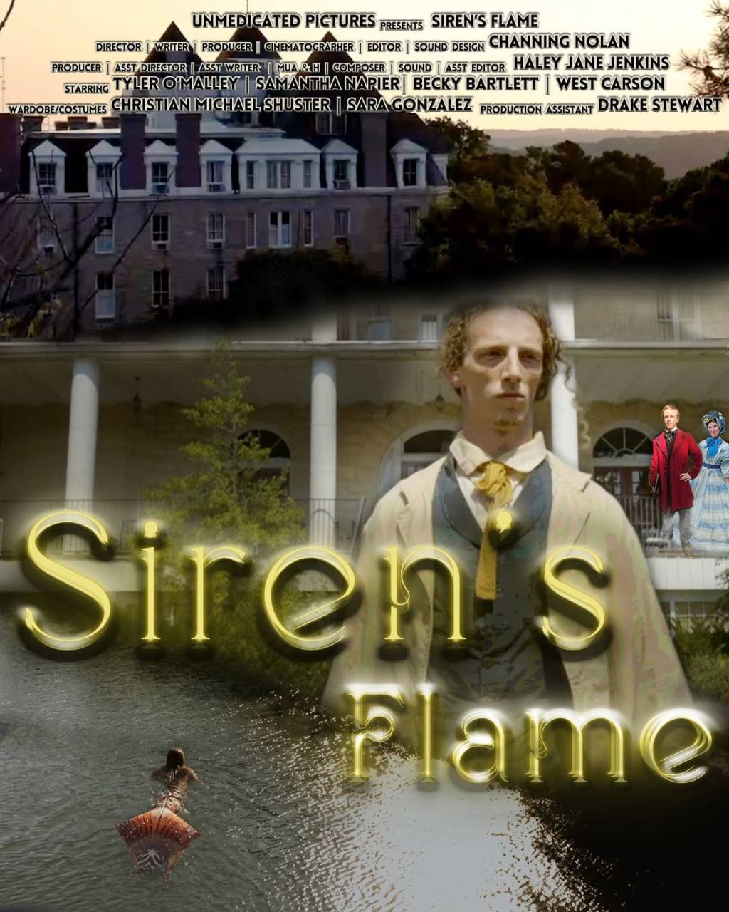 Filmposter for Siren's Flame
